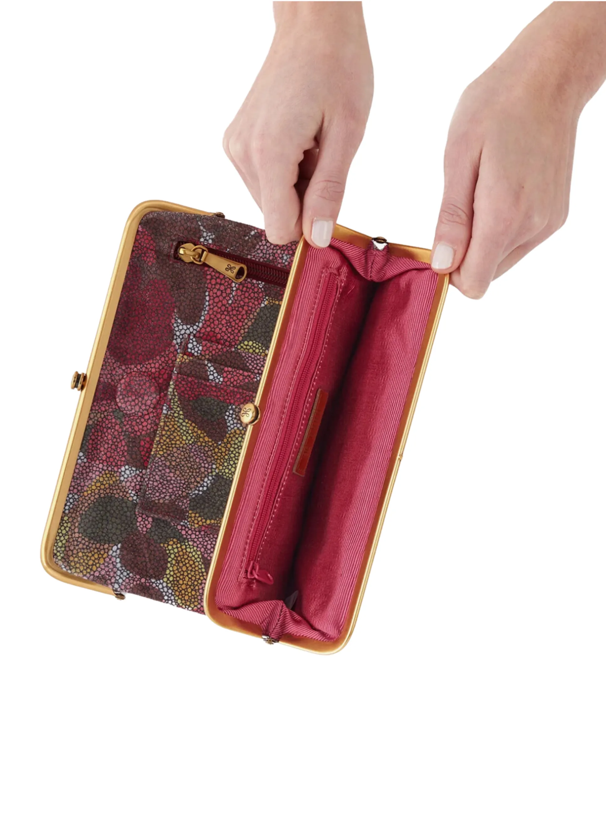 Lauren Print Wallet [ABFO-VI-3385]