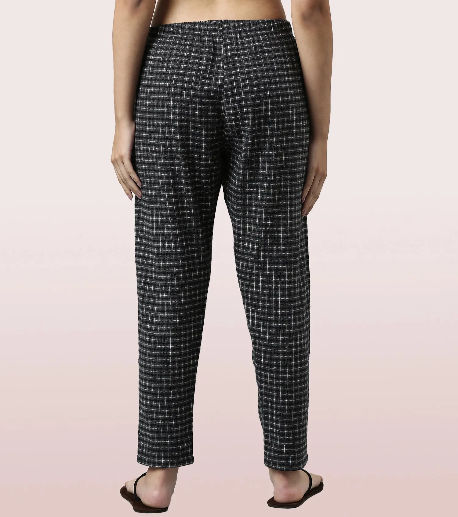 Lazy Pant Set | Cotton Flannel Woven Shirt And Pant Set
