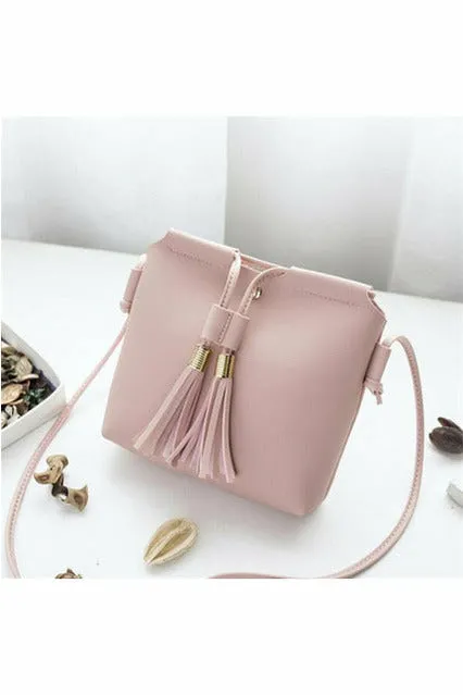 LeatherTassel Messenger Bags