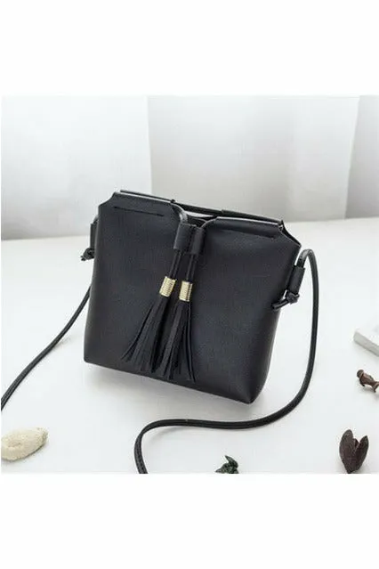 LeatherTassel Messenger Bags