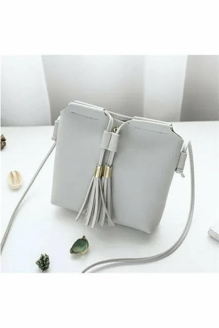 LeatherTassel Messenger Bags