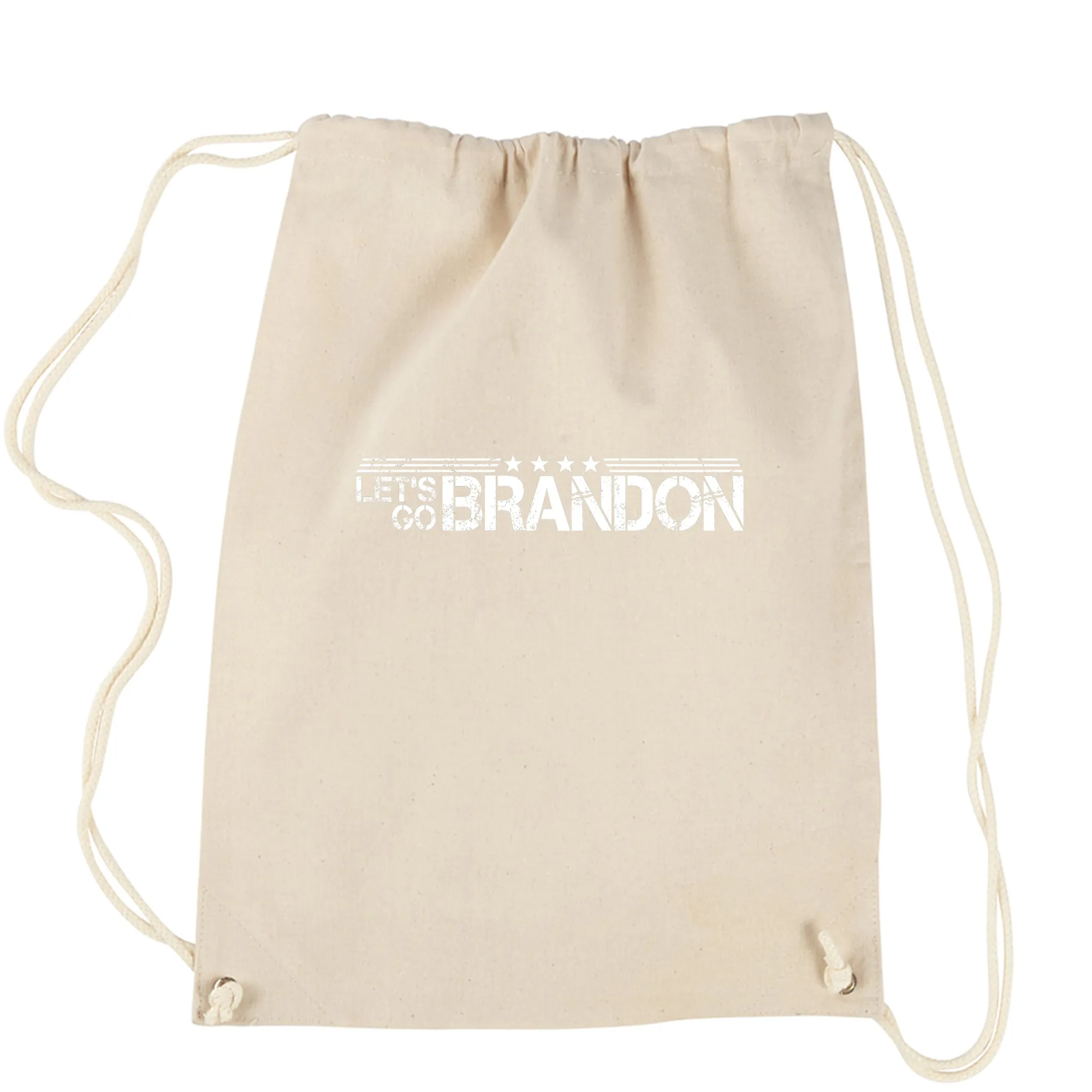 Let's Go Brandon Drawstring Backpack