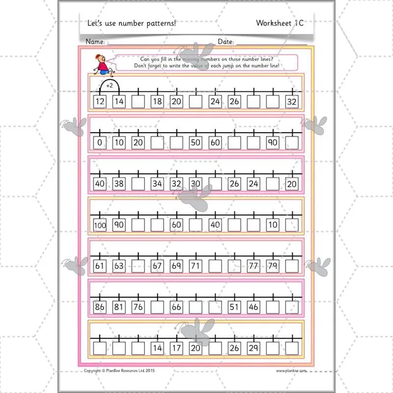 Let's use number patterns