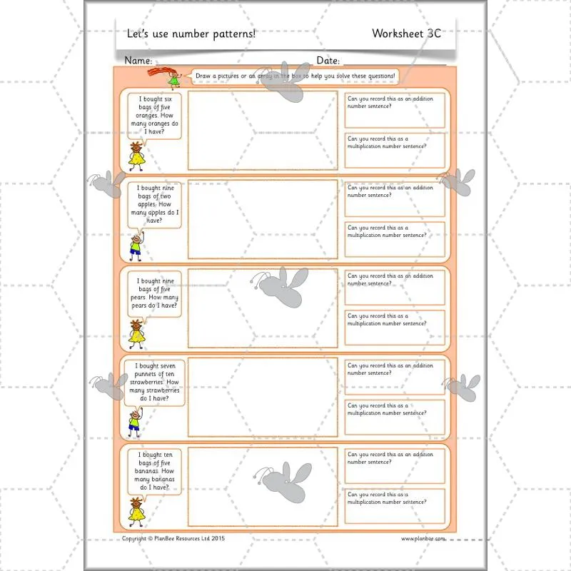 Let's use number patterns