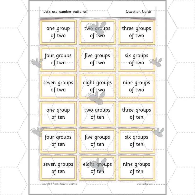 Let's use number patterns