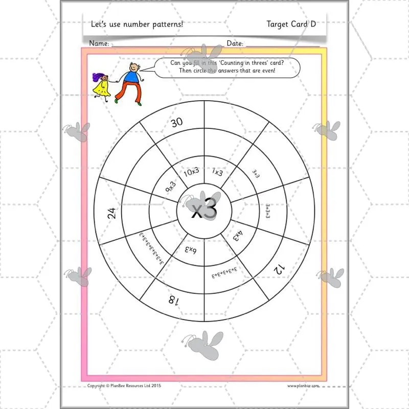 Let's use number patterns