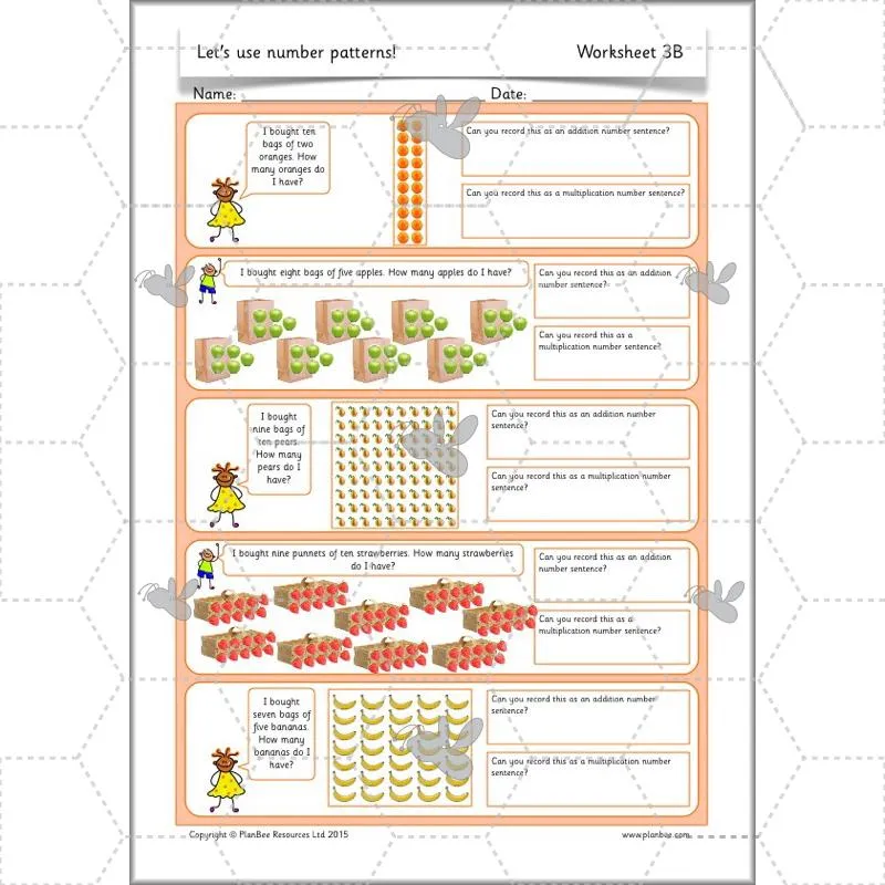 Let's use number patterns