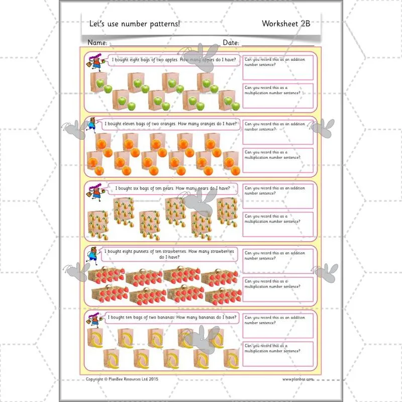 Let's use number patterns