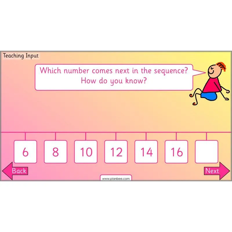 Let's use number patterns