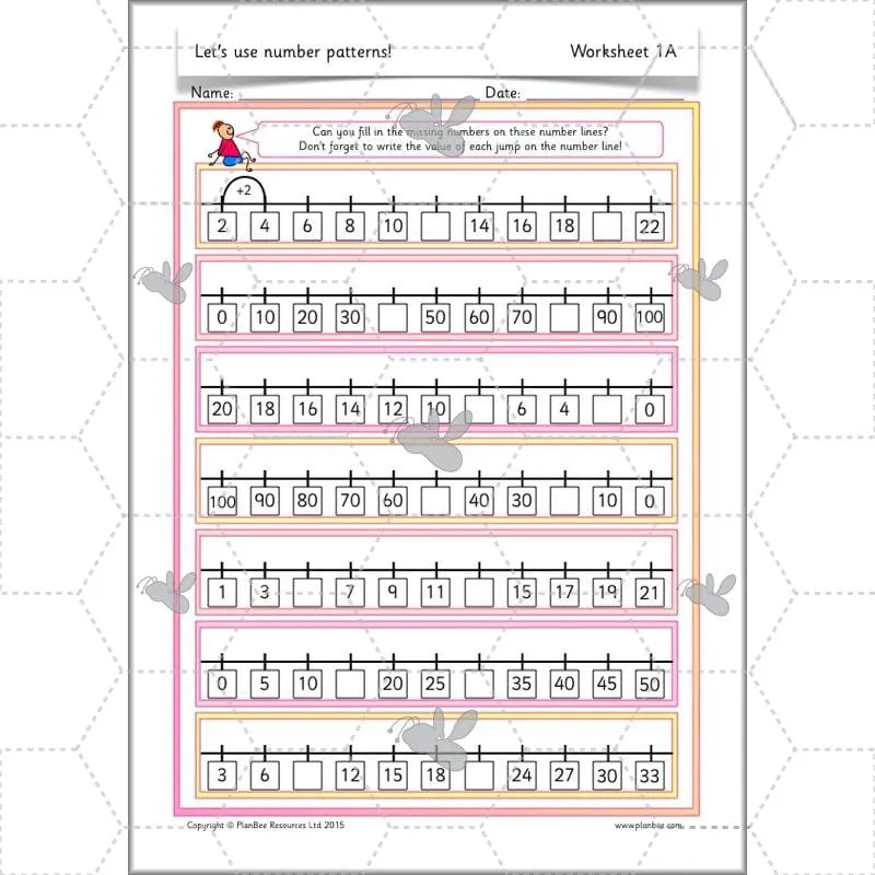 Let's use number patterns