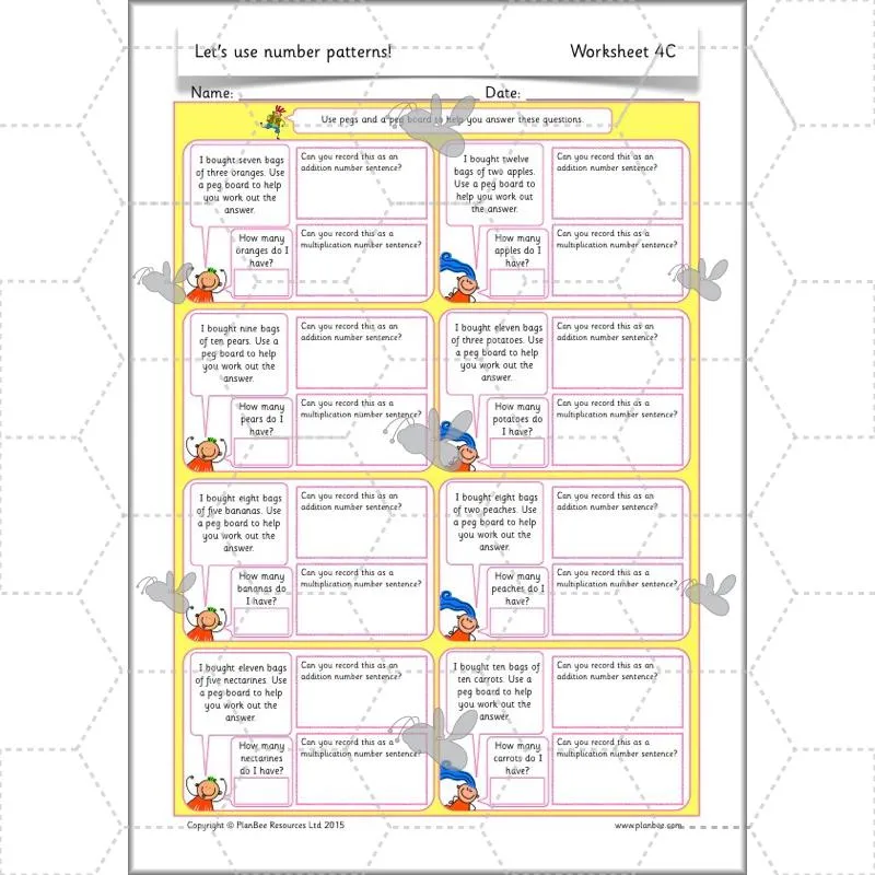 Let's use number patterns