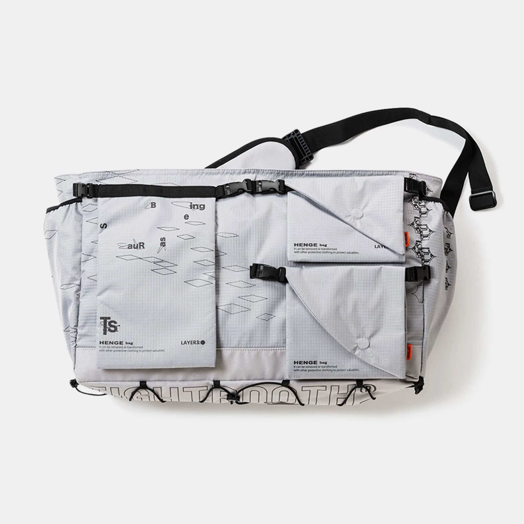 MESSENGER BAG / GREY
