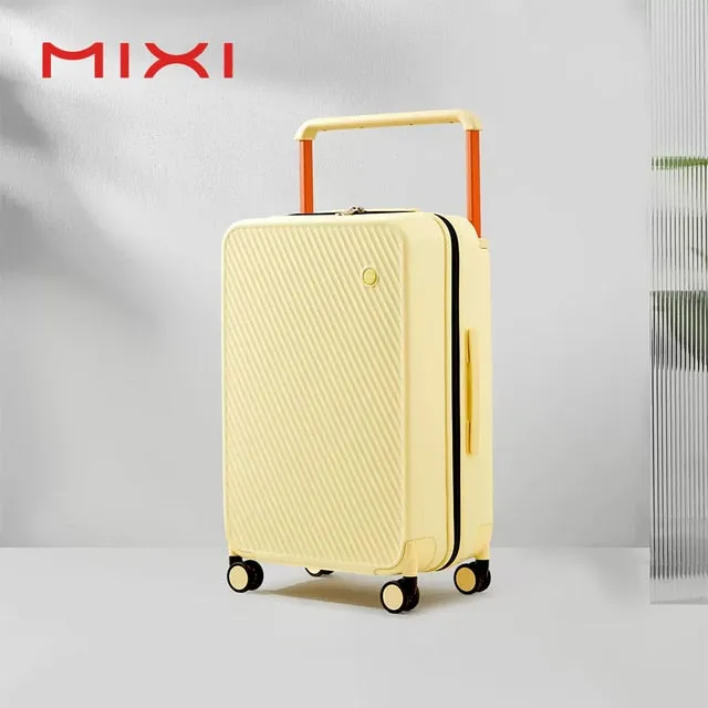 Mixi Gorgeous Wide Handle Suitcase 24", Travel Luggage