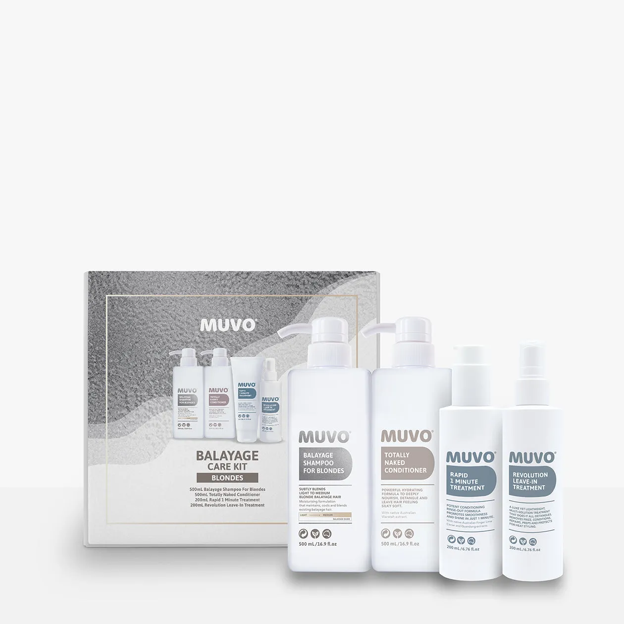 Muvo Balayage Care Kit for Blondes