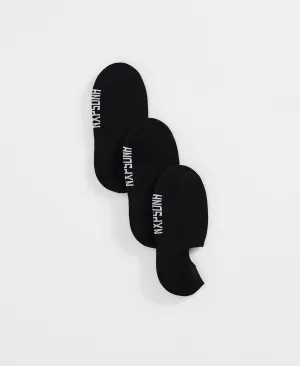 NXP Invisible Socks 3 Pack Black