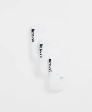 NXP Invisible Socks 3 Pack White