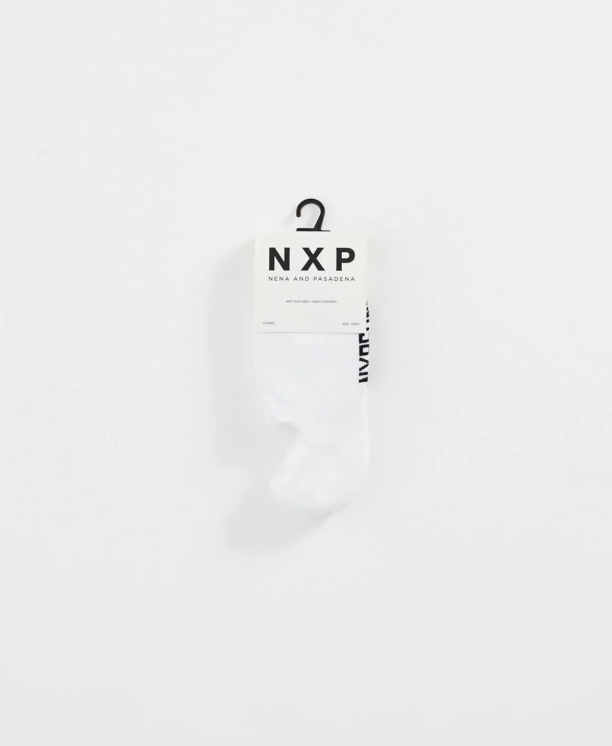NXP Invisible Socks 3 Pack White