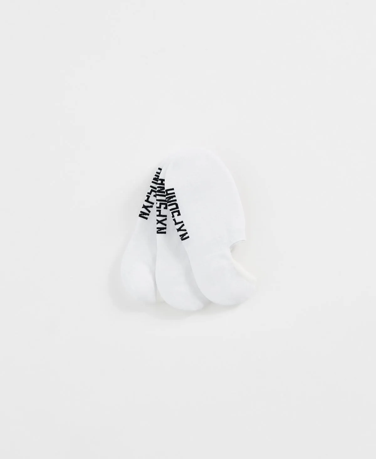 NXP Invisible Socks 3 Pack White