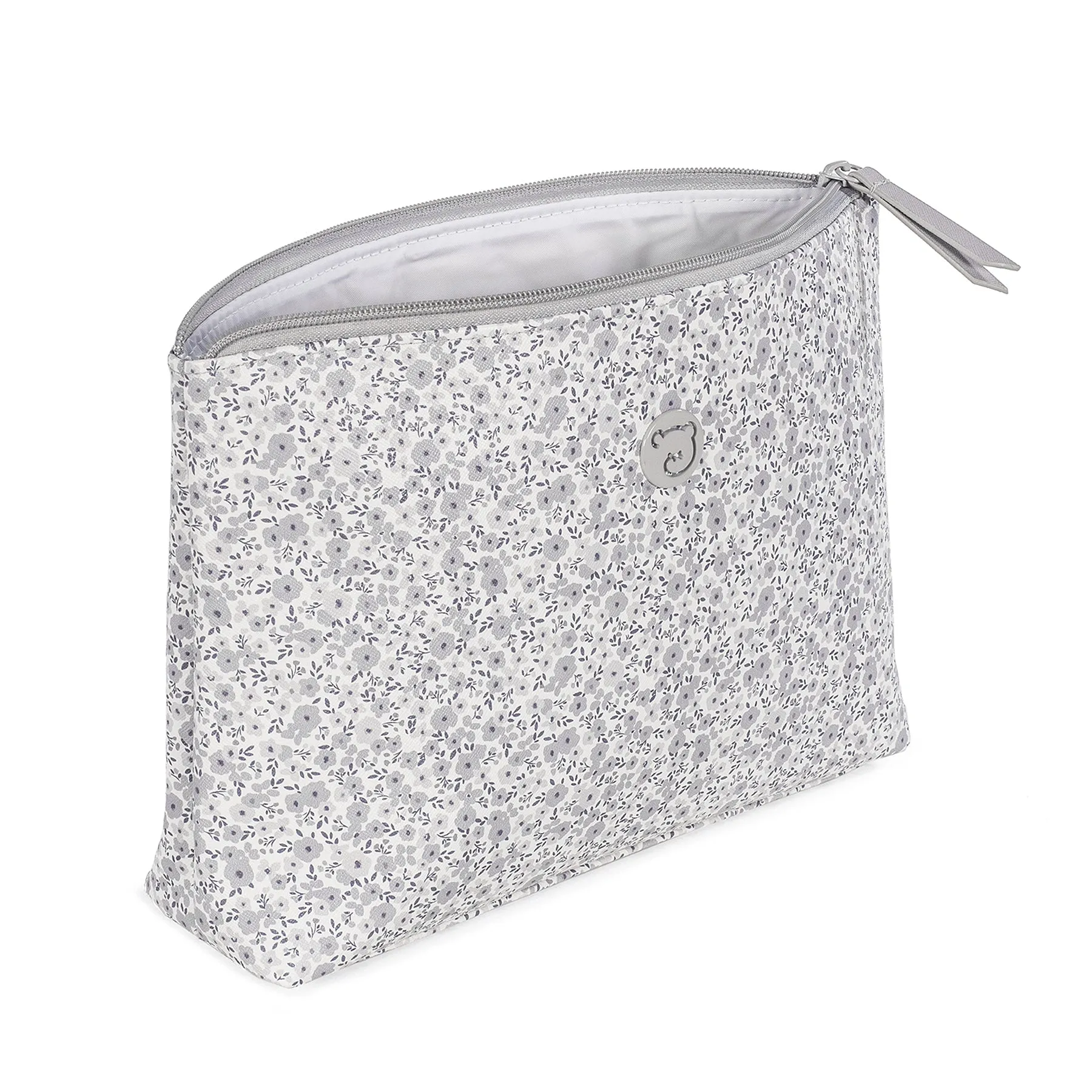 Pasito a Pasito Flower Mellow Grey Travel Essentials Pouch