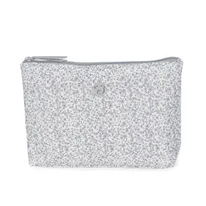 Pasito a Pasito Flower Mellow Grey Travel Essentials Pouch