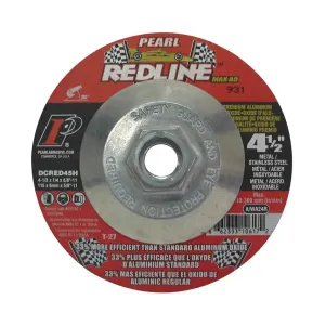 Pearl Abrasive 4 1/2" Redline Depressed Center Grinding Wheels