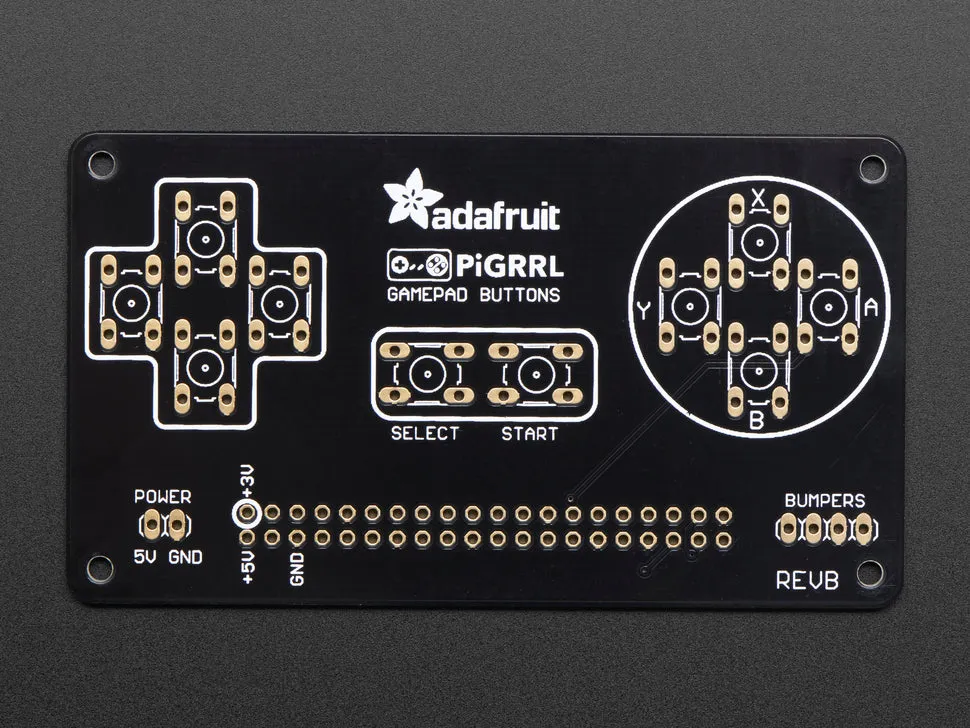 PiGRRL 2.0 Custom Gamepad PCB