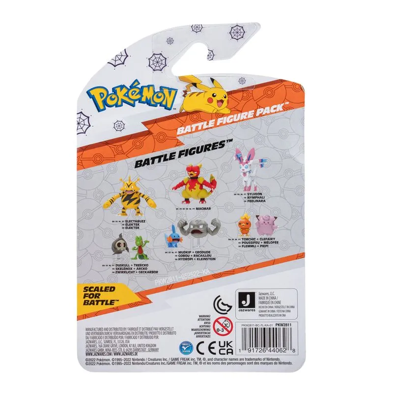 Pokemon Halloween Battle Figure 2 Pack Pikachu   Sandygast