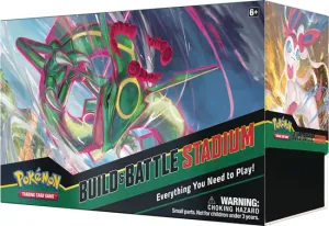 Pokemon TCG Sword & Shield Evolving Skies Build & Battle Stadium Pack