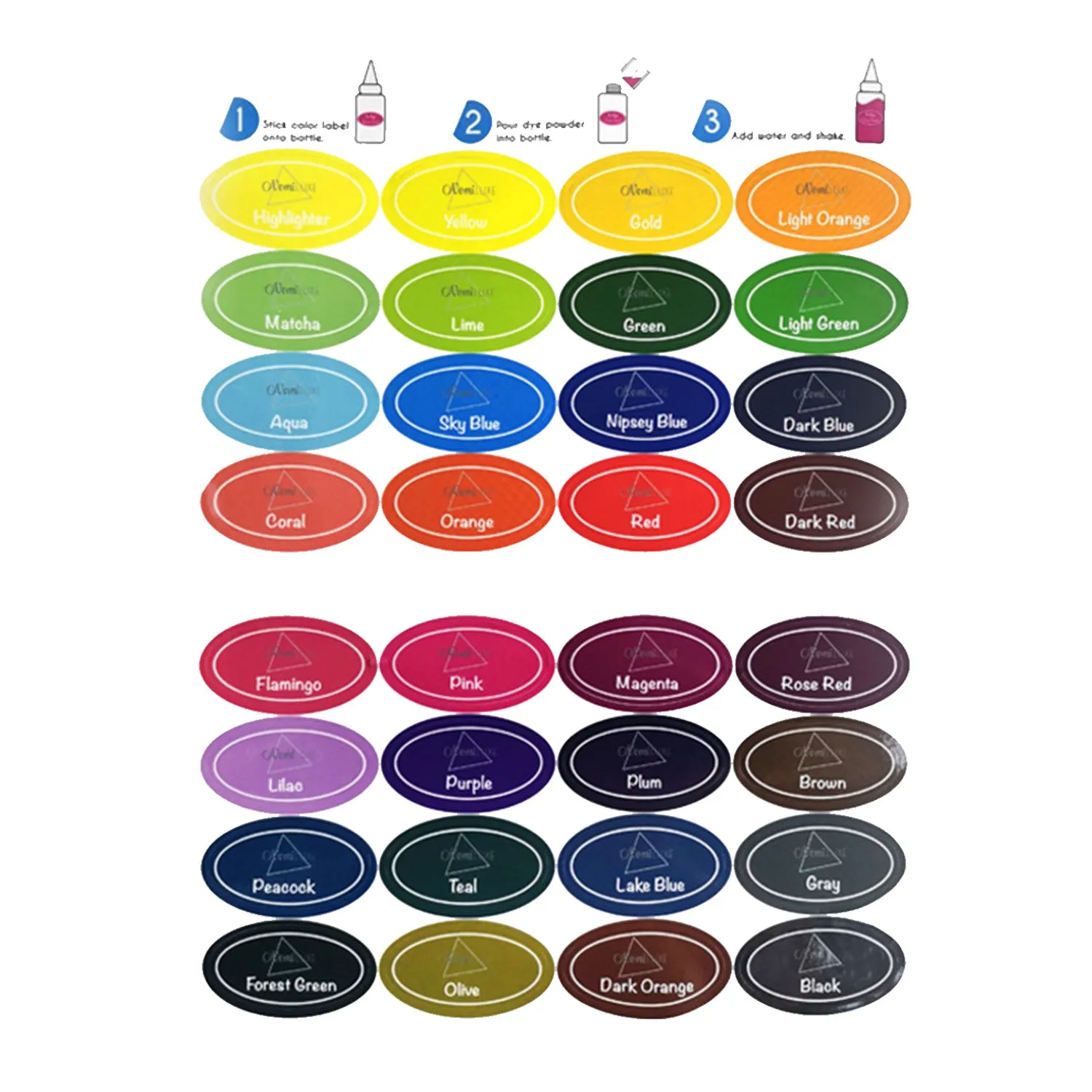 Poppy Crafts One-Step Tie-Dye Party Kit - 15 Colours*