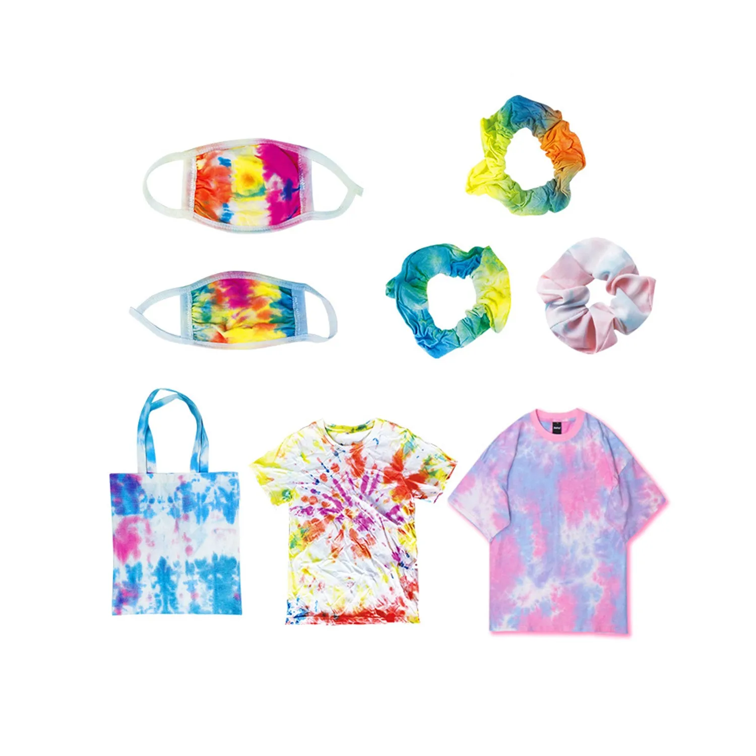 Poppy Crafts One-Step Tie-Dye Party Kit - 15 Colours*