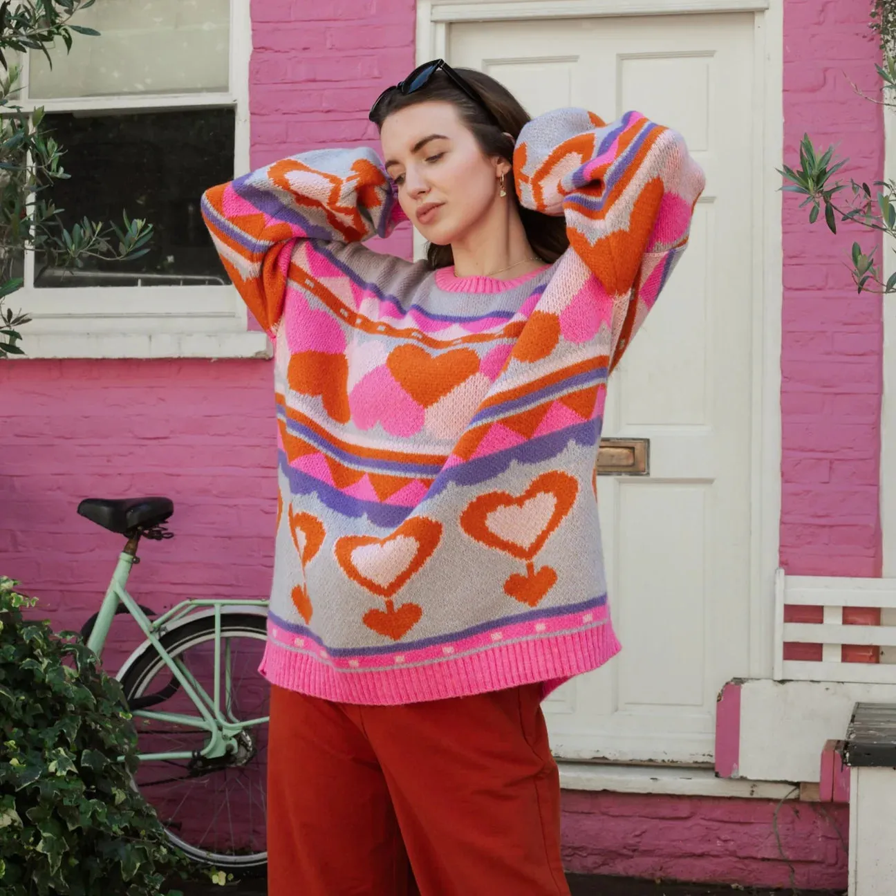Poppy Jumper Blue