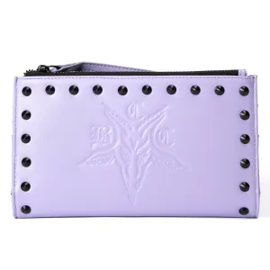 Purple BCC Goat - Wristlet Pouch