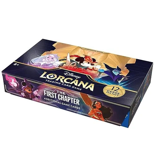 Ravensburger Disney Lorcana: The First Chapter TCG Booster Pack Display - 24 Count for Ages 8 and Up