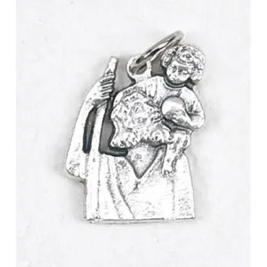Saint Christopher Silhouette Medal