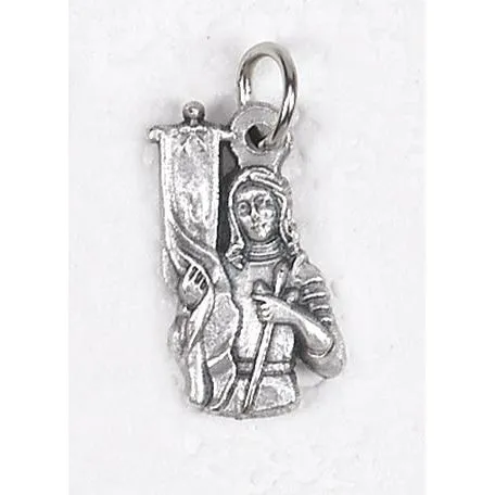Saint Joan of Arc Silhouette Medal