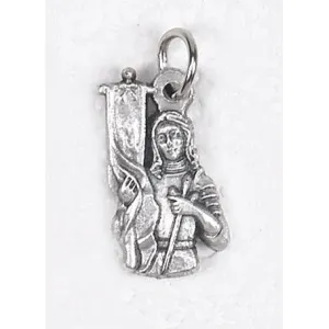 Saint Joan of Arc Silhouette Medal