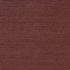 Schumacher | Haruki Sisal Wallpaper in Plum