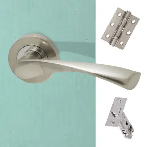 Solar Handle Pack - Polished Chrome - Satin Nickel