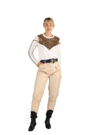 TOWN SWEATER AND NILO BELT