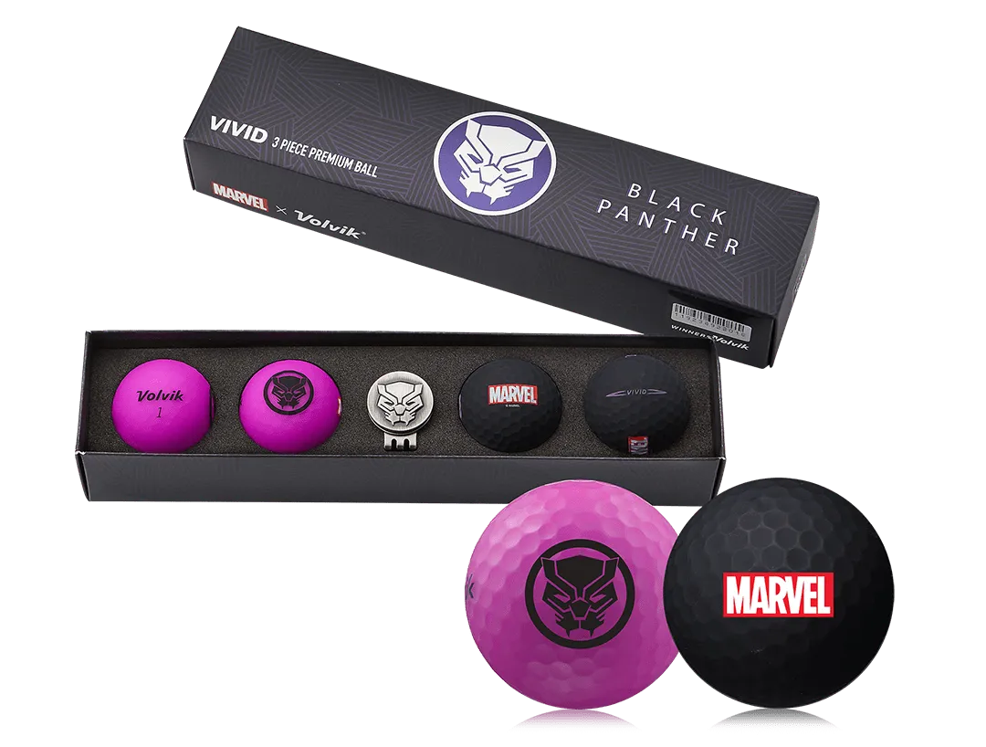 Volvik Marvel Limited Edition Marvel Golf Ball Gift Packs