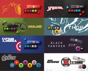 Volvik Marvel Limited Edition Marvel Golf Ball Gift Packs