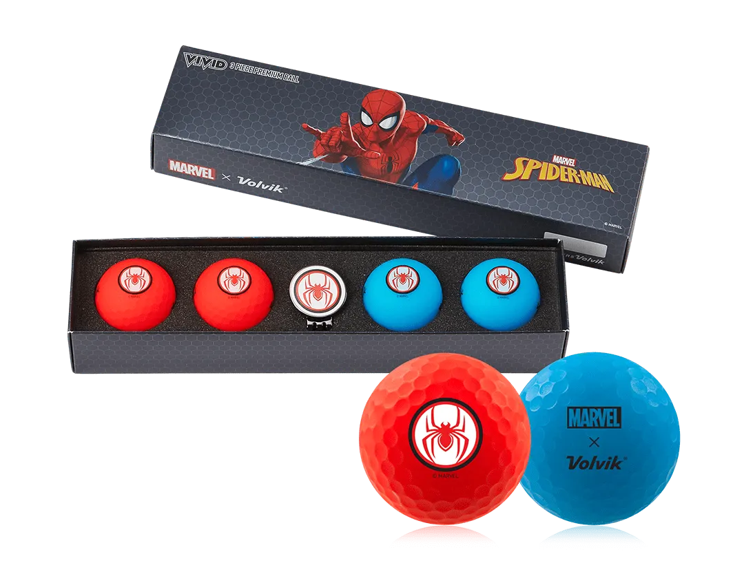 Volvik Marvel Limited Edition Marvel Golf Ball Gift Packs