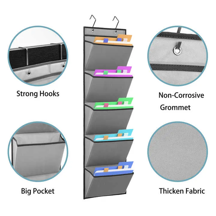 Wall Mounted Hanging Mail Organizer-منظم أوراق العودة