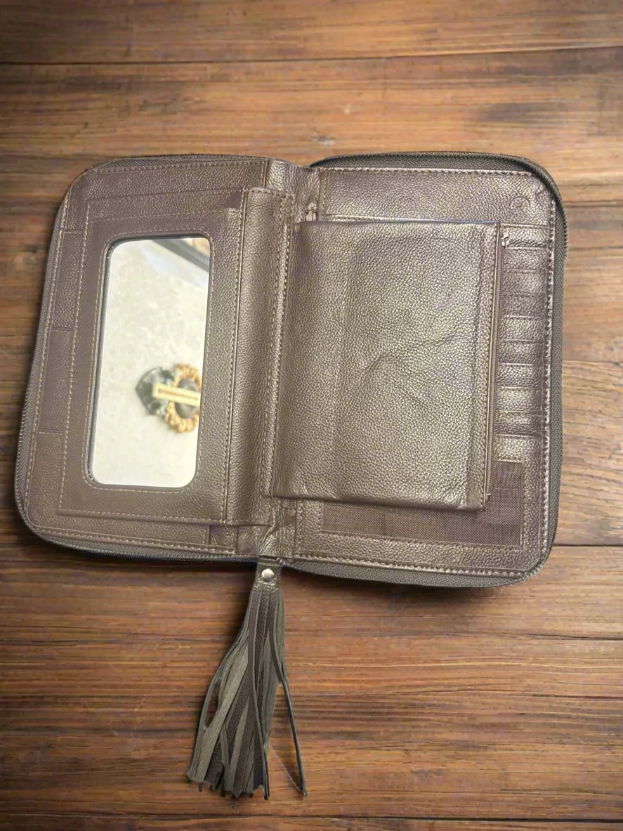 Western Linens Clutch