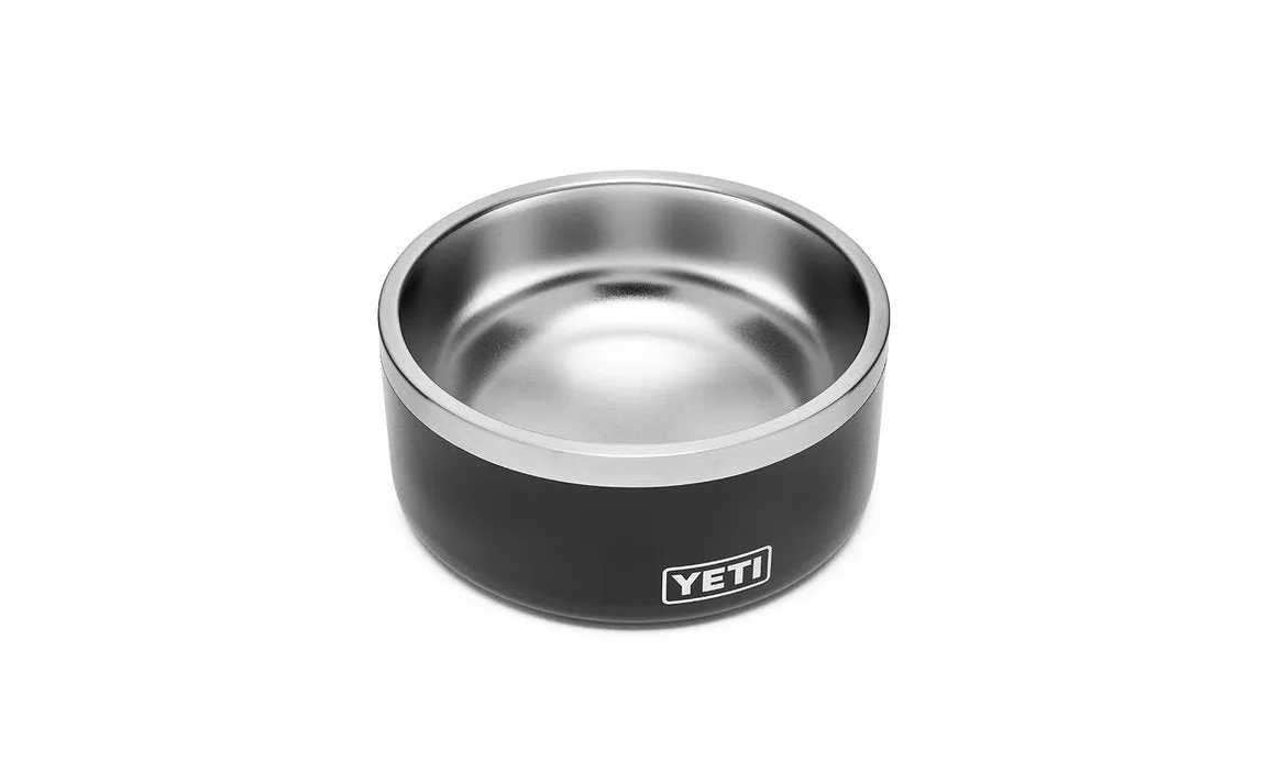 YETI BOOMER 4 DOG BOWL - BLACK