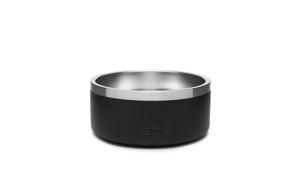 YETI BOOMER 4 DOG BOWL - BLACK