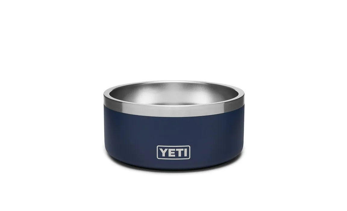 YETI BOOMER 4 DOG BOWL - NAVY