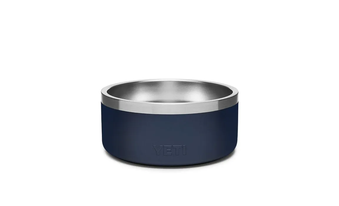 YETI BOOMER 4 DOG BOWL - NAVY