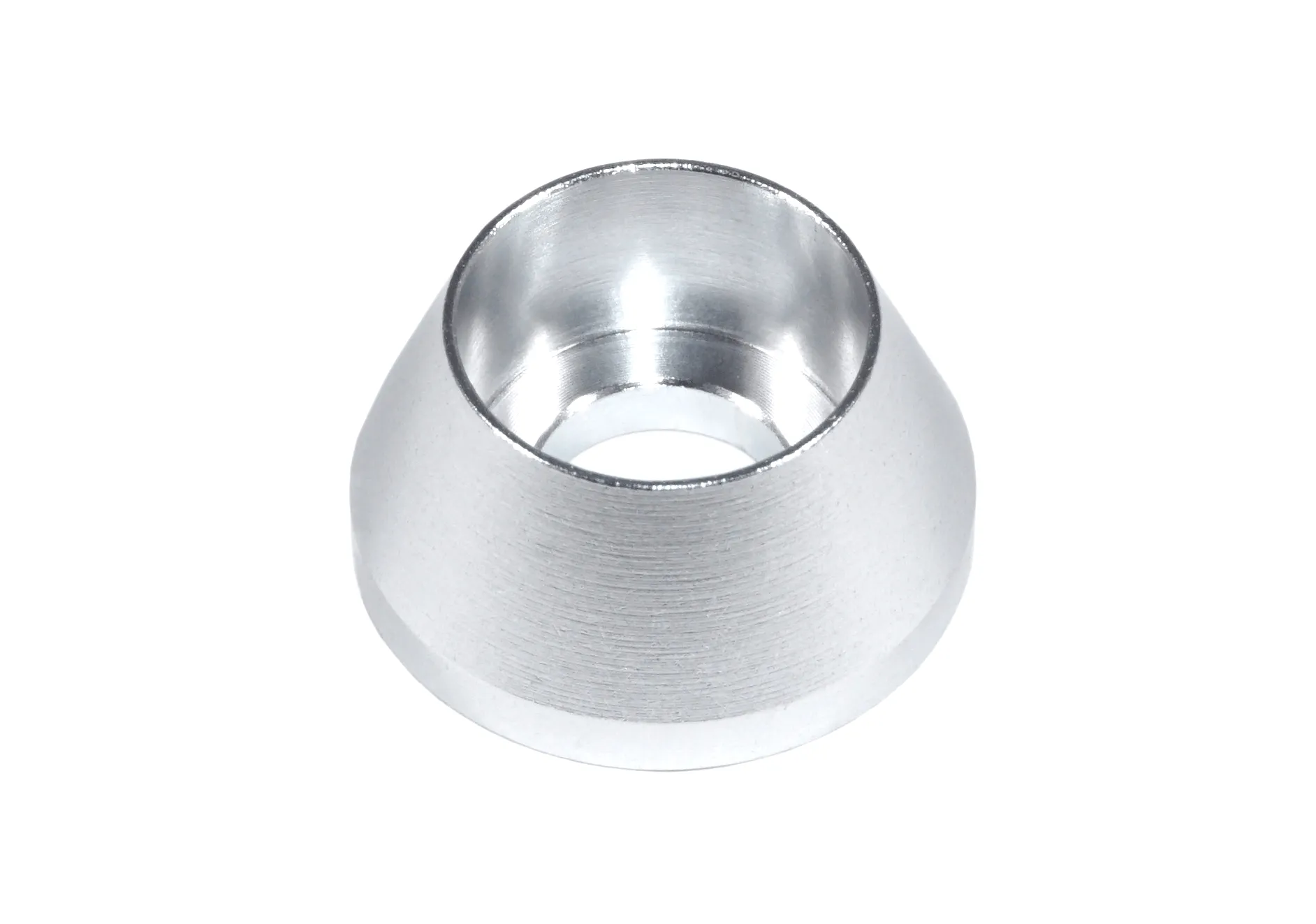 ZSPEC M6 Angled Cup Finish Washers for SHSC Socket-Cap Fasteners, Billet, 10-Pack