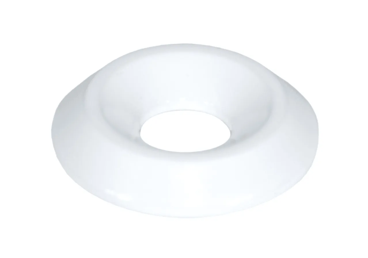 ZSPEC M8 Fender-Finish Washers for M8 FHSC Flat-Head Fasteners, Billet, 10-Pack